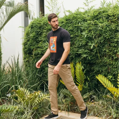 Pantalon Cargo Liberato Basics Kakhi