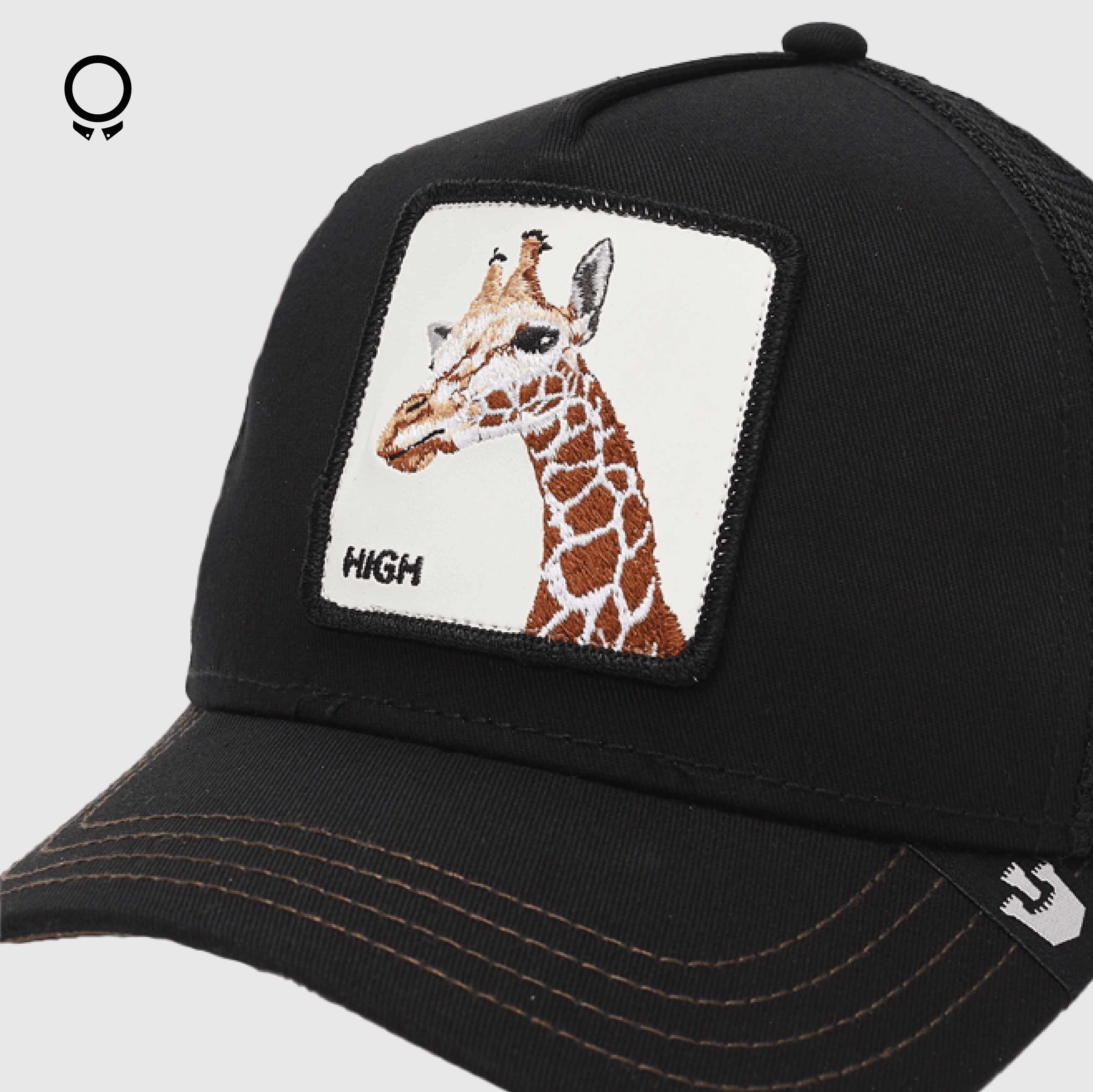 GORRA GOORIN BROS THE GIRAFFE NEGRO