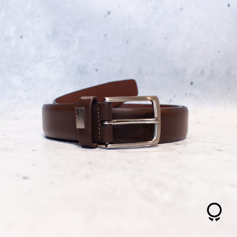 CINTURON PERRY ELLIS MARRON