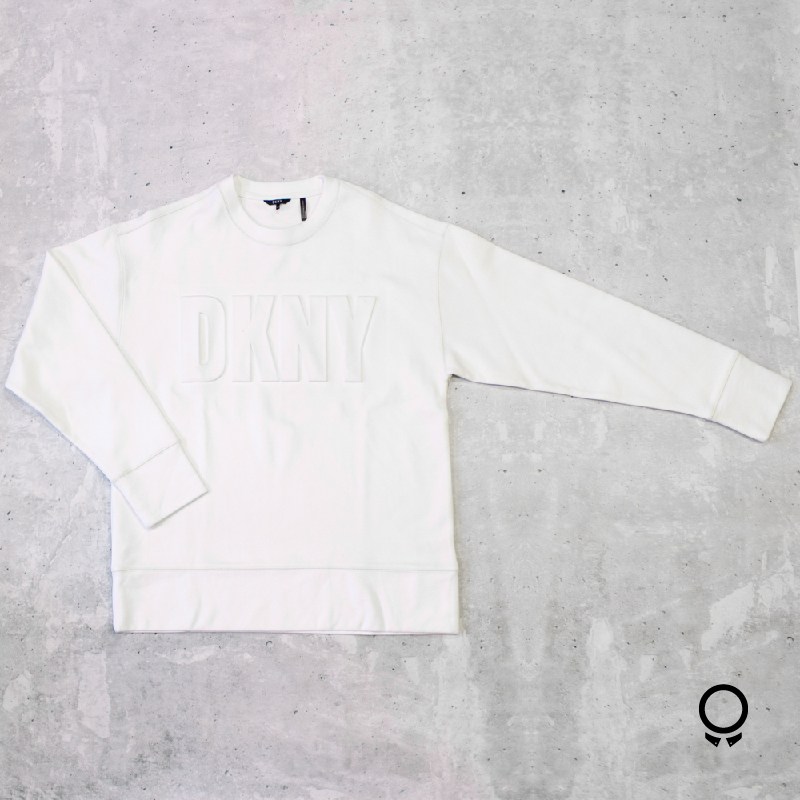 SUDADERA DKNY BLANCA