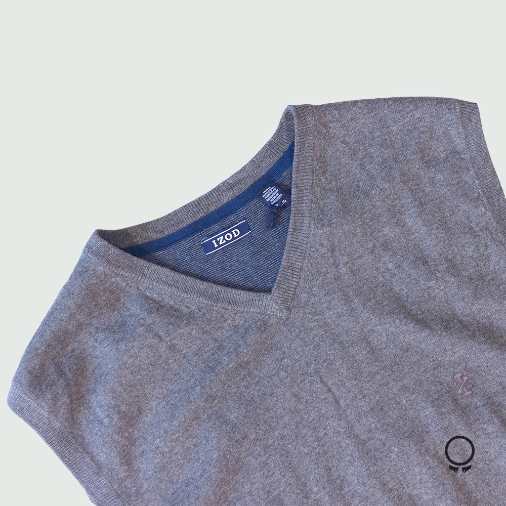 CHALECO IZOD GRIS