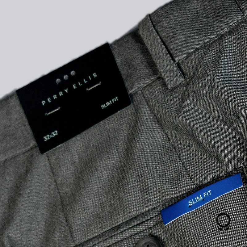 PANTALON CASUAL PERRY ELLIS GRIS