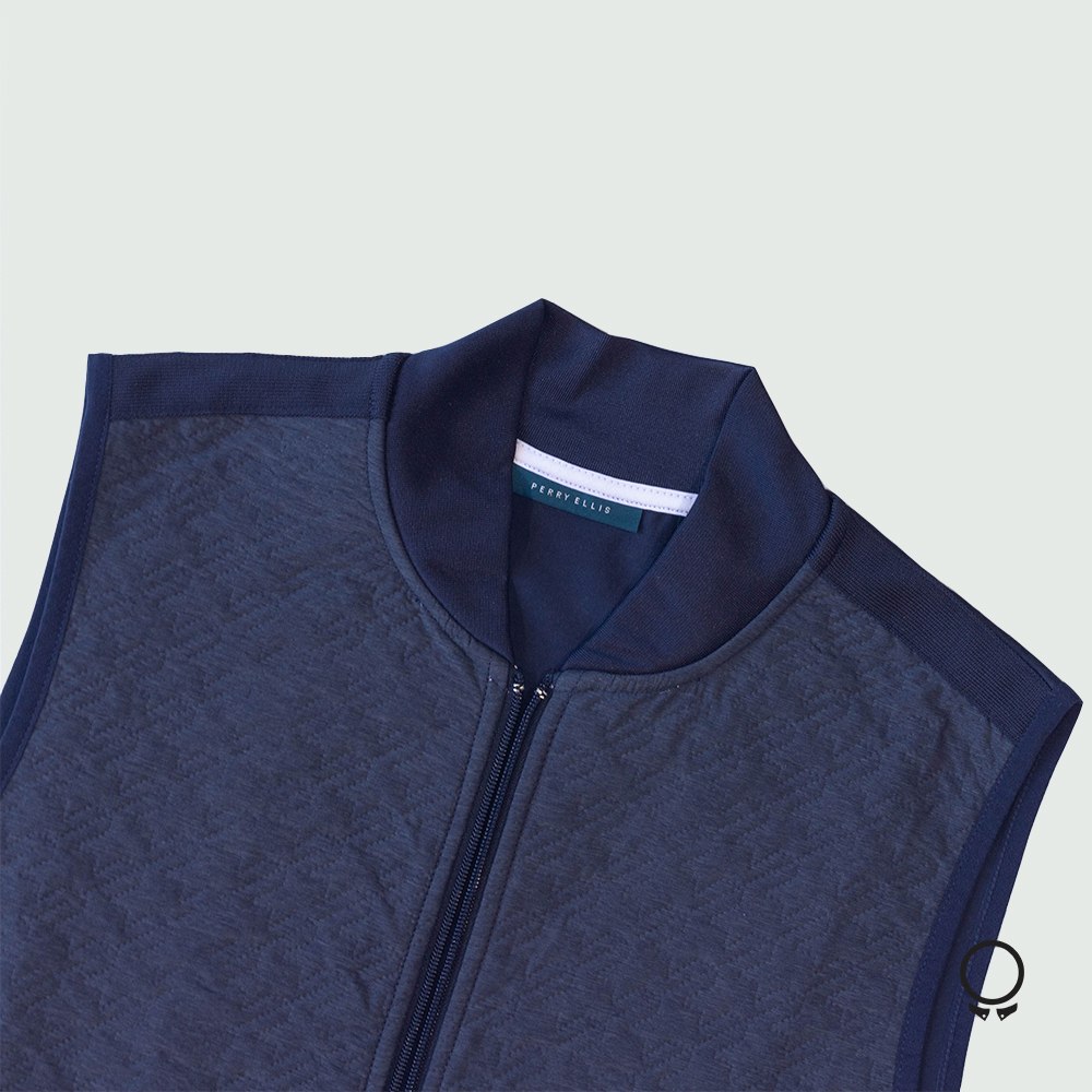 CHALECO PERRY ELLIS AZUL MARINO