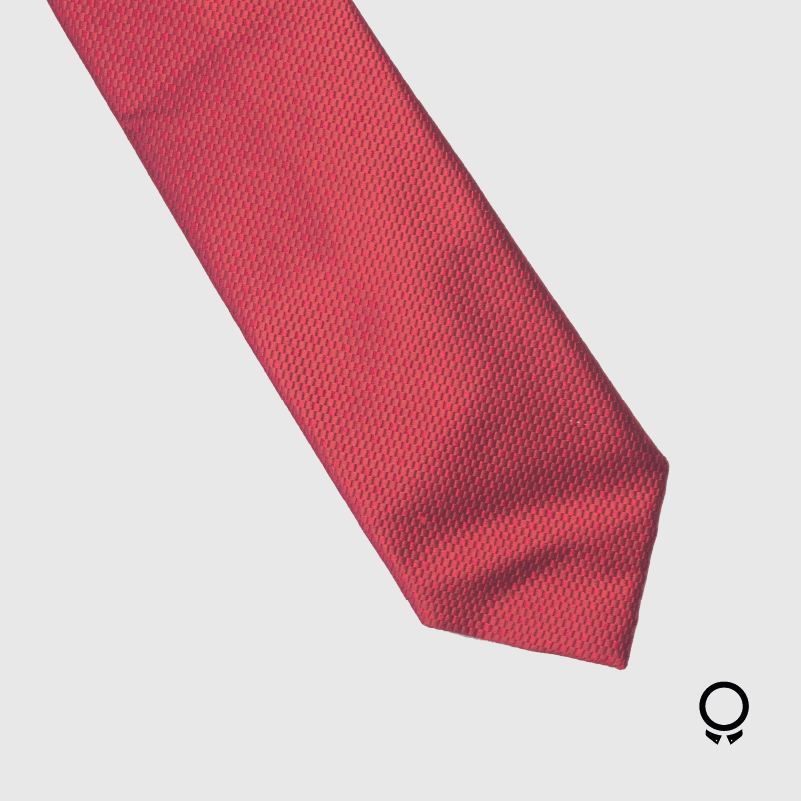 CORBAT PERRY ELLIS ROJO CON CUADRITOS