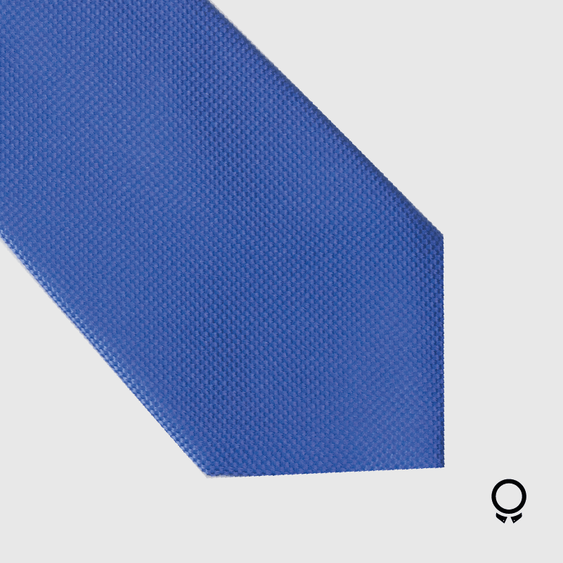 CORBATA PERRY ELLIS AZUL CON CUADRITOS