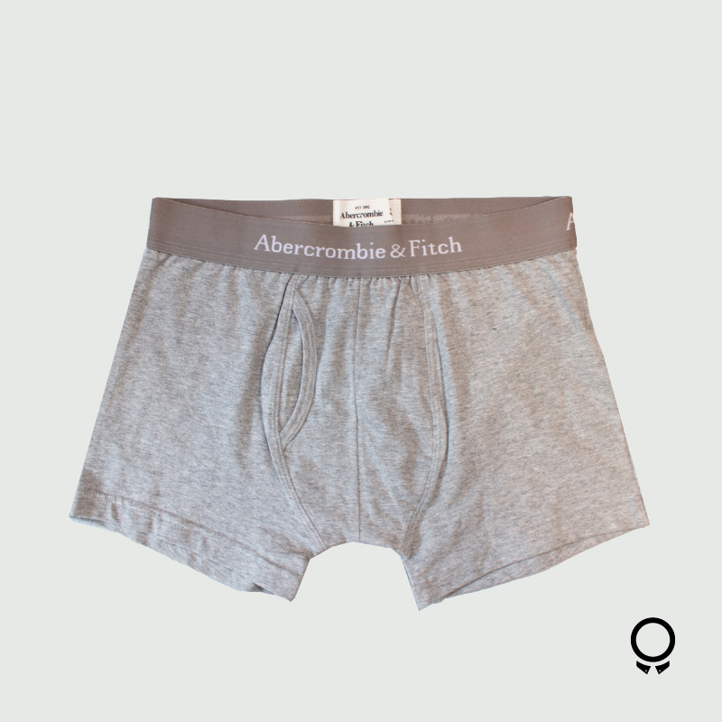BOXER ABERCROMBIE GRIS GOMA GRIS