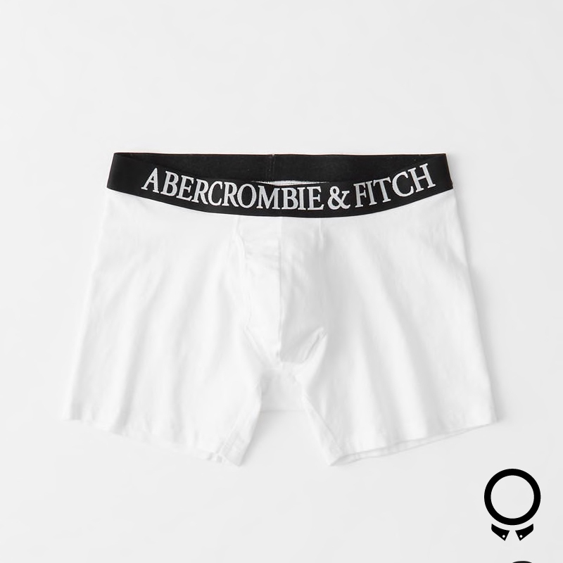BOXER ABERCROMBIE BLANCO GOMA AZUL