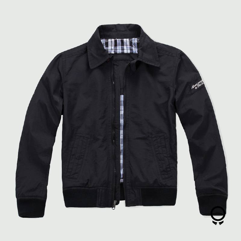 BOMBERJACKET ABERCROMBIE NEGRO