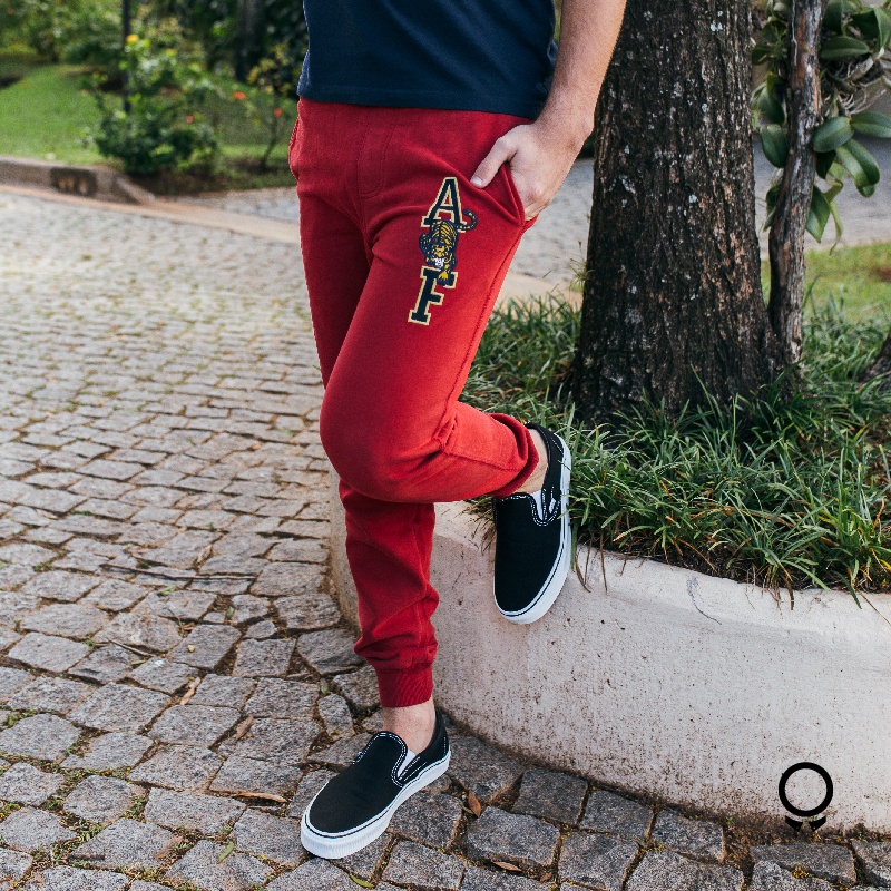 JOGGER DEPORTIVO ABERCROMBIE LOGO TIGRE BORDO