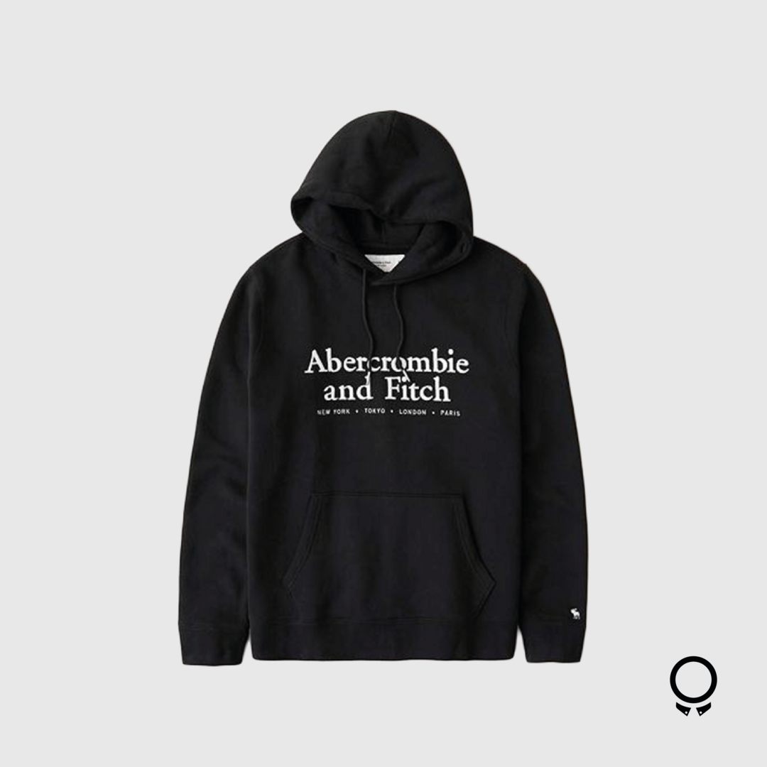 HOODIE ABERCROMBIE NEGRA CIUDADES