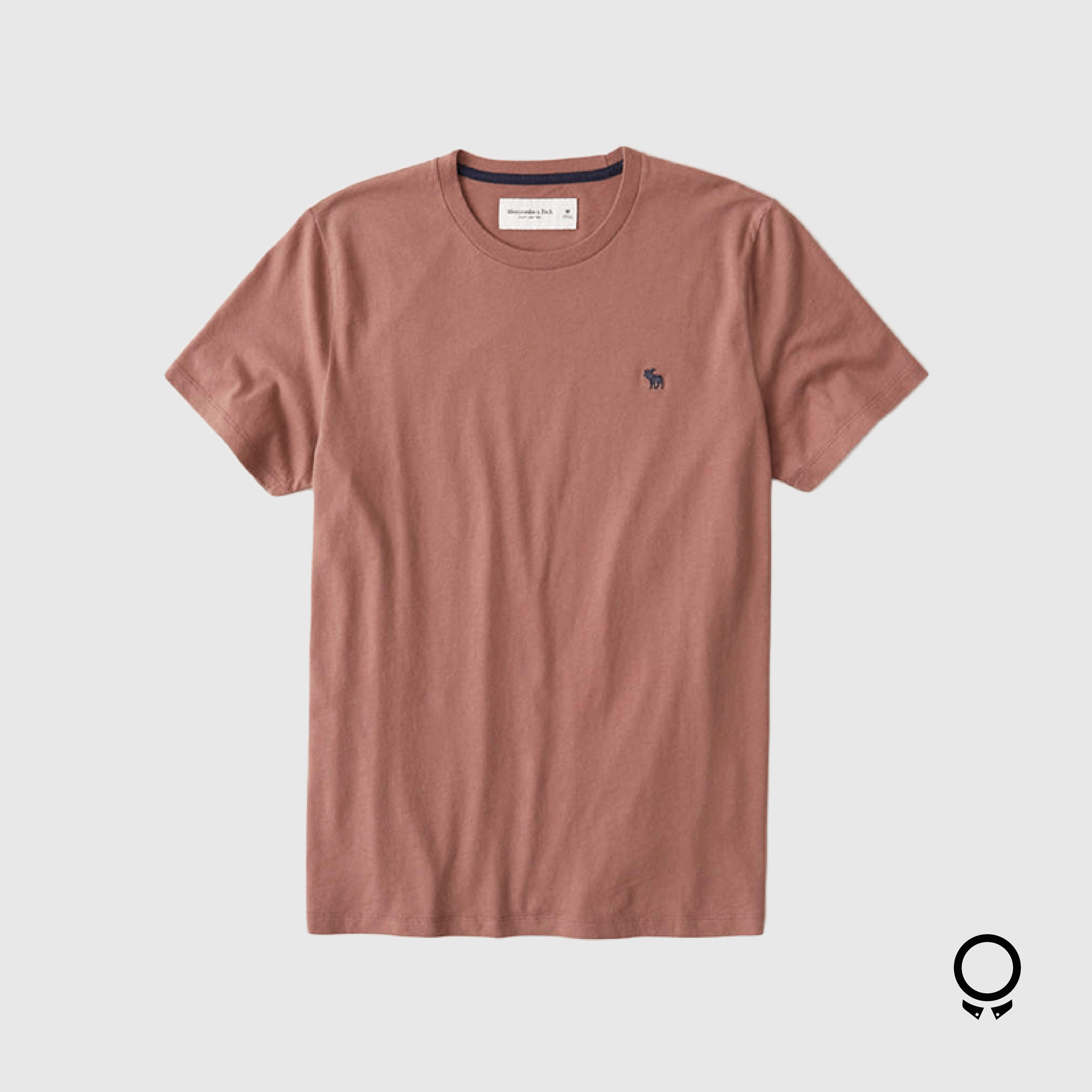 REMERA ABERCROMBIE MARRON