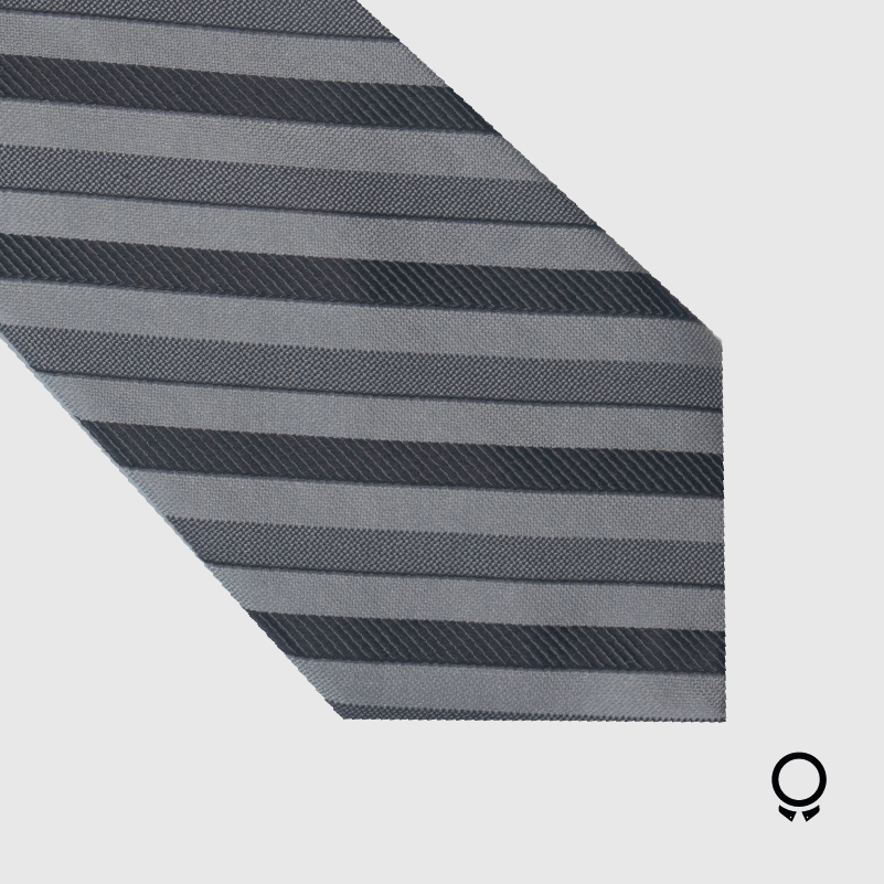 CORBATA BEAU BRUMMEL GRIS
