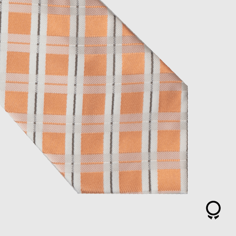 CORBATA GEOFREY BEENE NARANJA