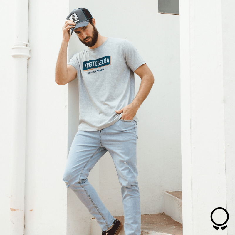REMERA KRISTOBELGA GUS GREY MELANGE