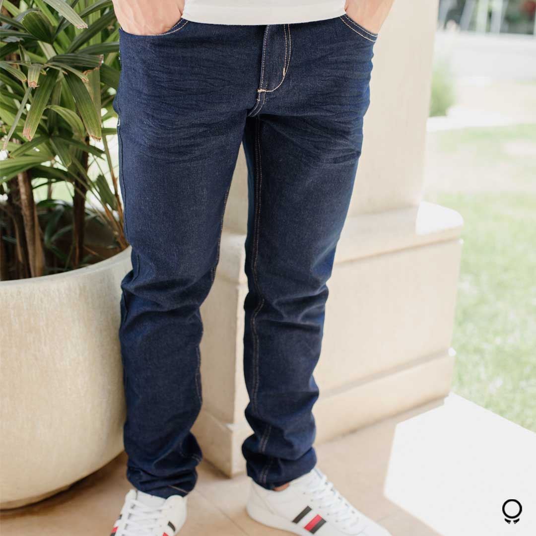 JEANS LIBERATO BASICS AZUL SIN ROTURA