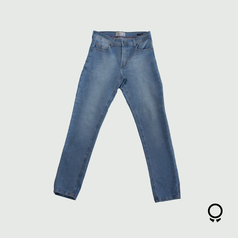 JEANS LIBERATO BASICS CELESTE