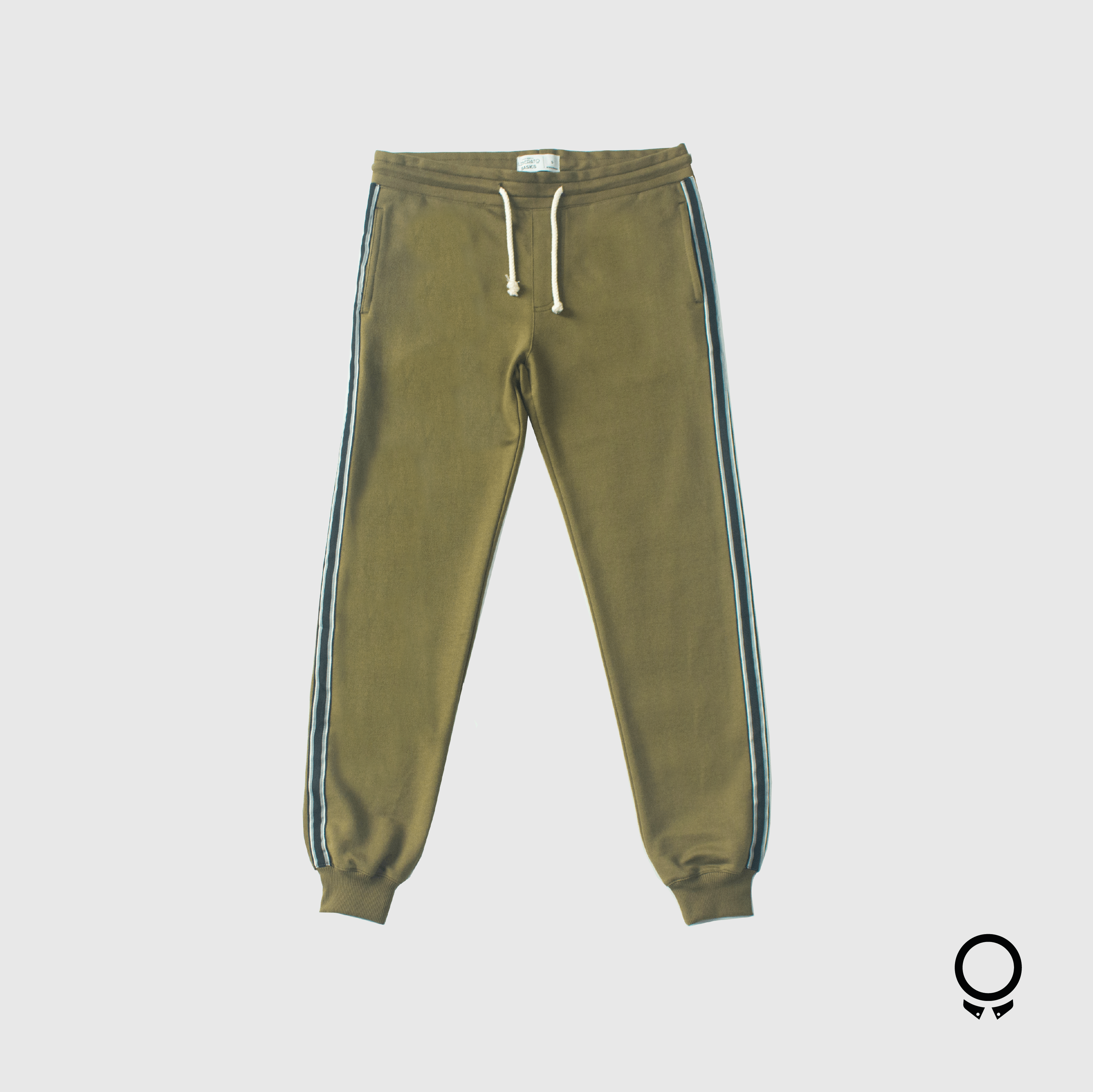 JOGGER LIBERATO BASICS VERDE CON CINTA