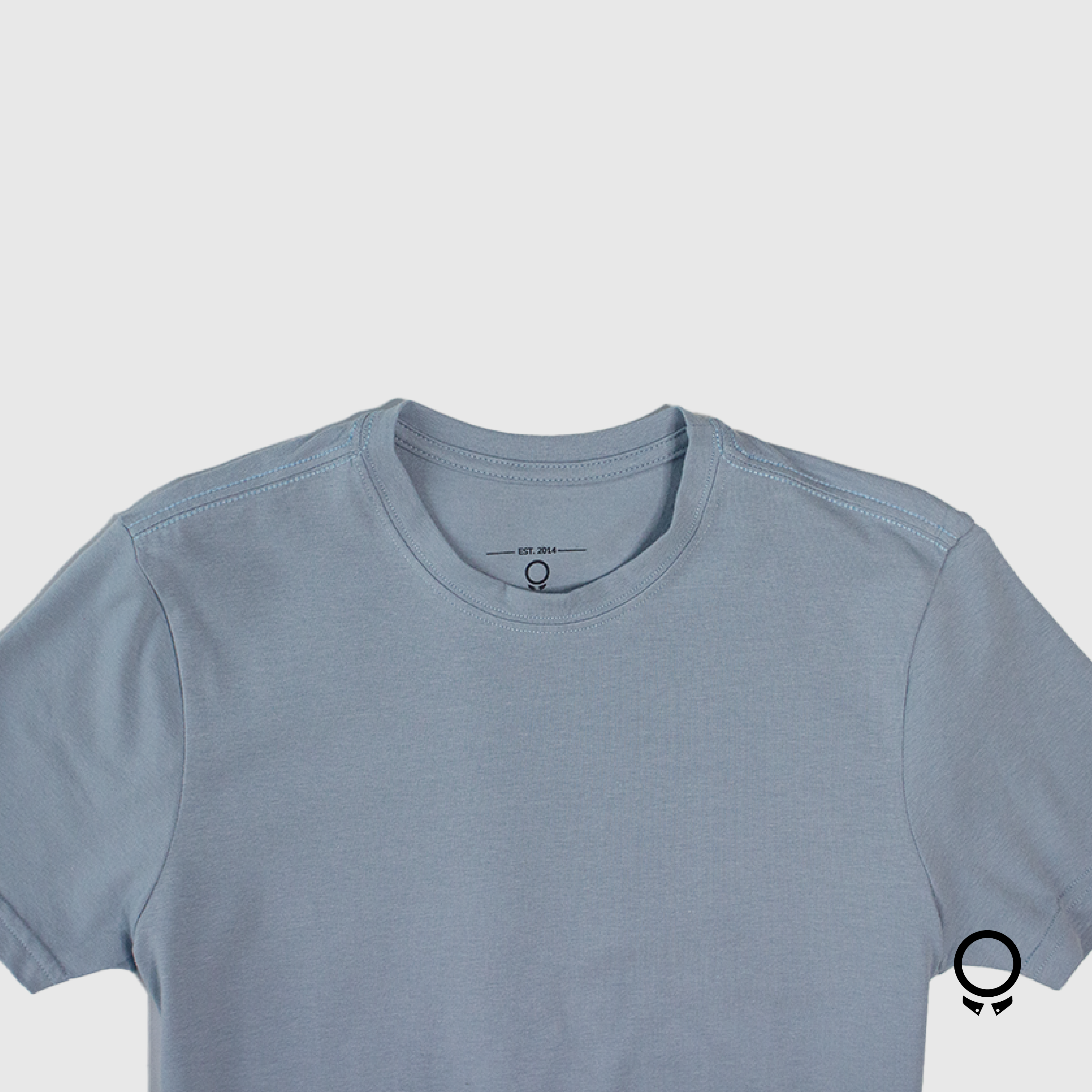 REMERA LIBERATO BASICS PREMIUM CELESTE