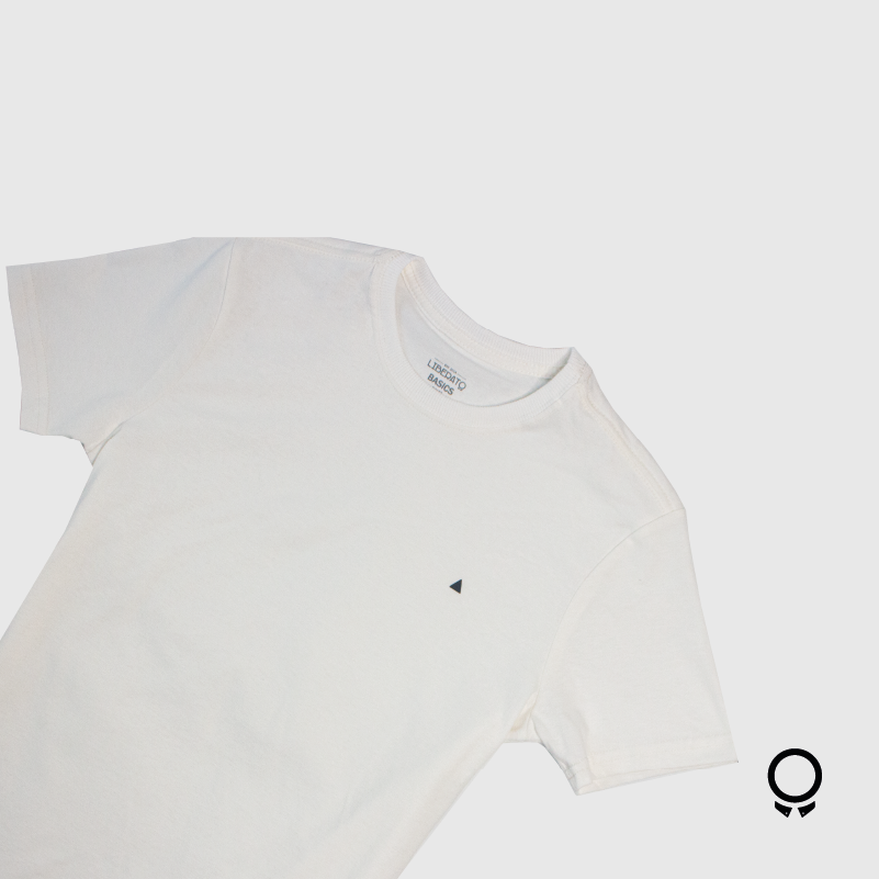 REMERA LIBERATO BASICS BLANCA SLIM FIT