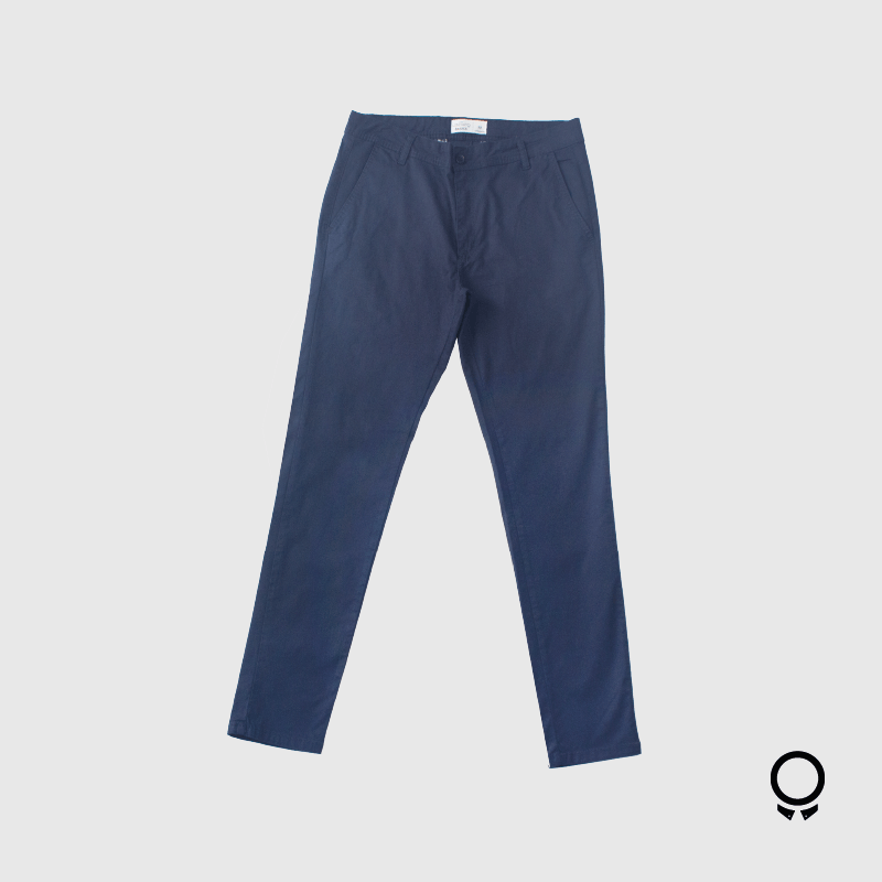 PANTALON CHINO LIBERATO BASICS AZUL MARINO