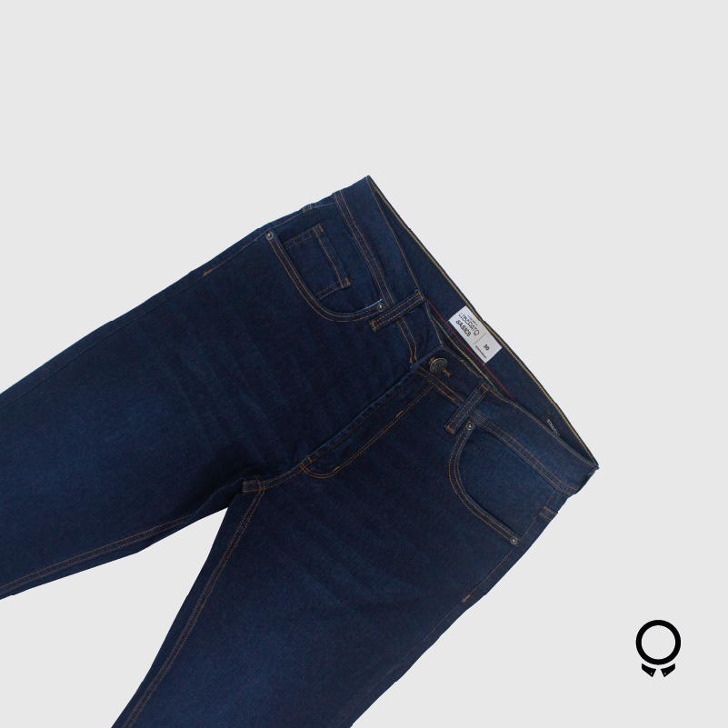 JEANS LIBERATO BASICS STRAIGHT AZUL MARINO