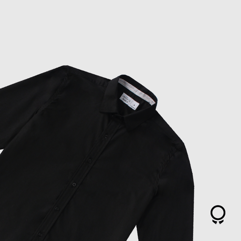 CAMISA LIBERATO BASICS MANGAS LARGAS NEGRO