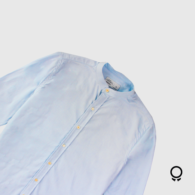 CAMISA LIBERATO BASICS MAO CELESTE
