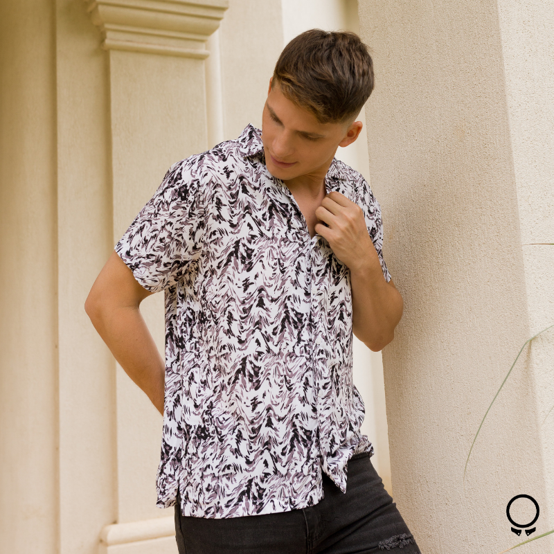 Camisa Liberato Basics Playera Blanca Estampada Liberato tienda