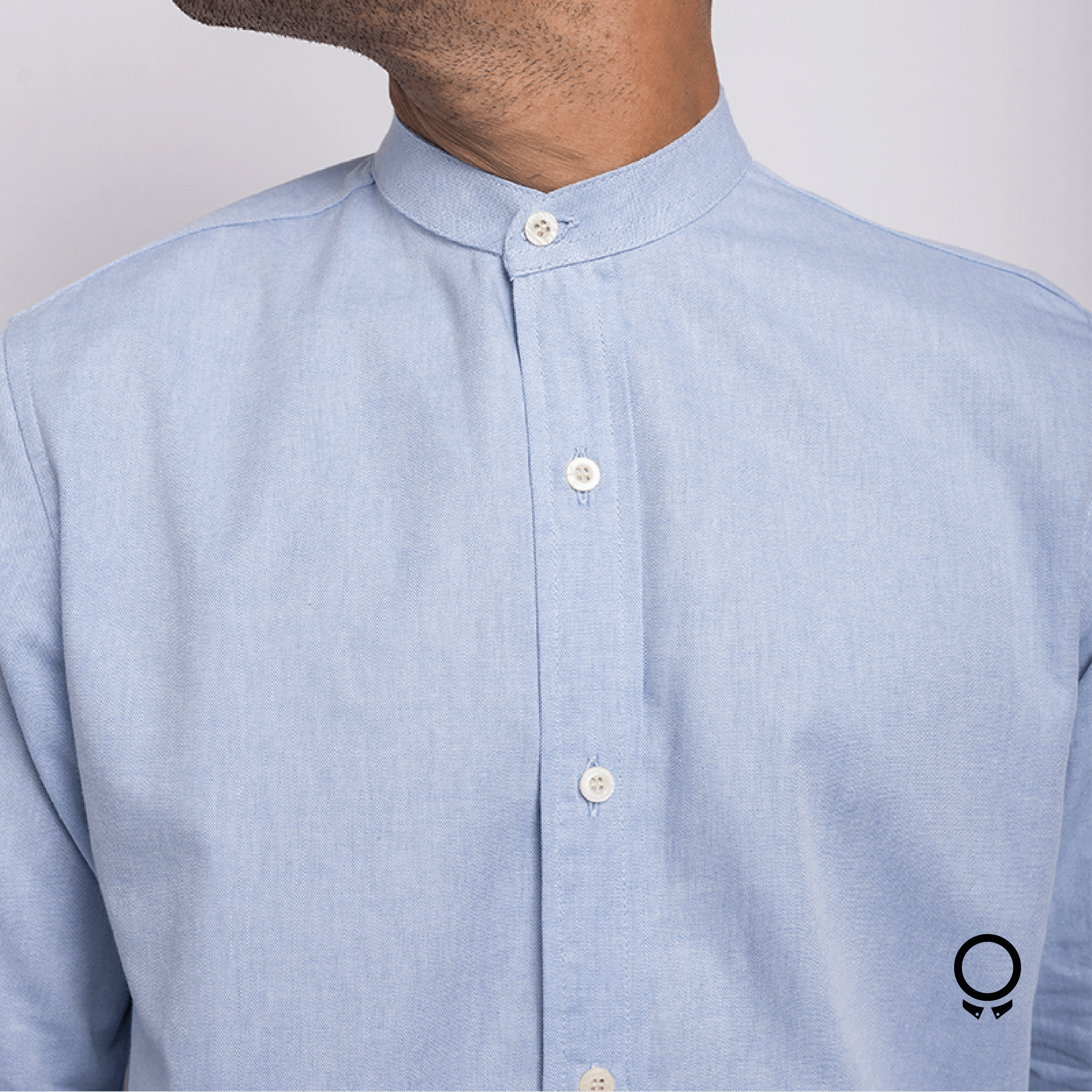 CAMISA LIBERATO BASICS MAO CELESTE
