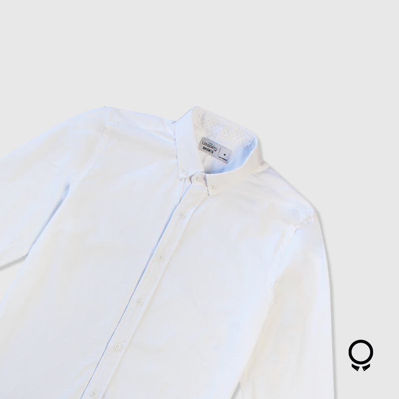 CAMISA LIBERATO BASICS MANGAS LARGAS BLANCA