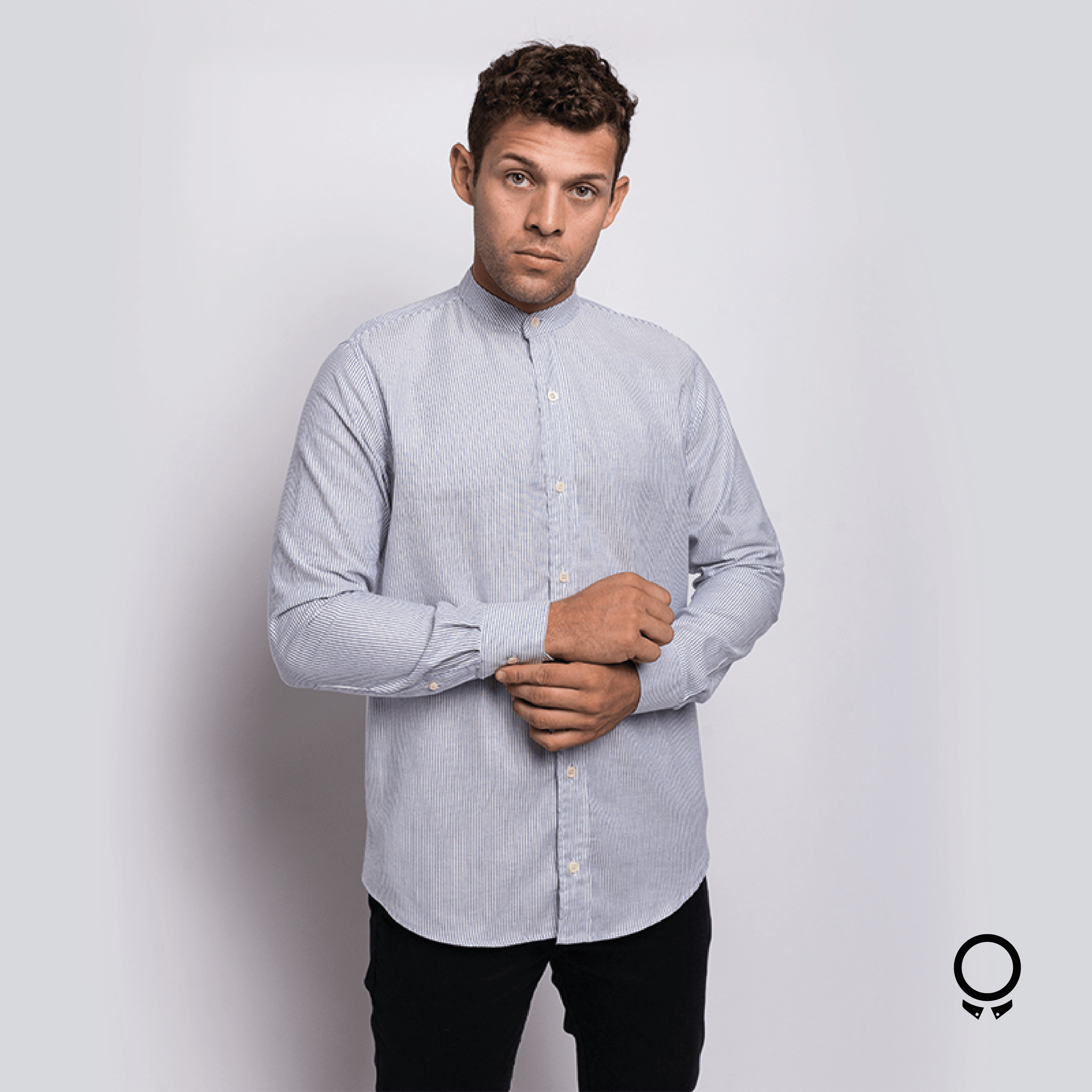 CAMISA LIBERATO BASICS MAO CELESTE