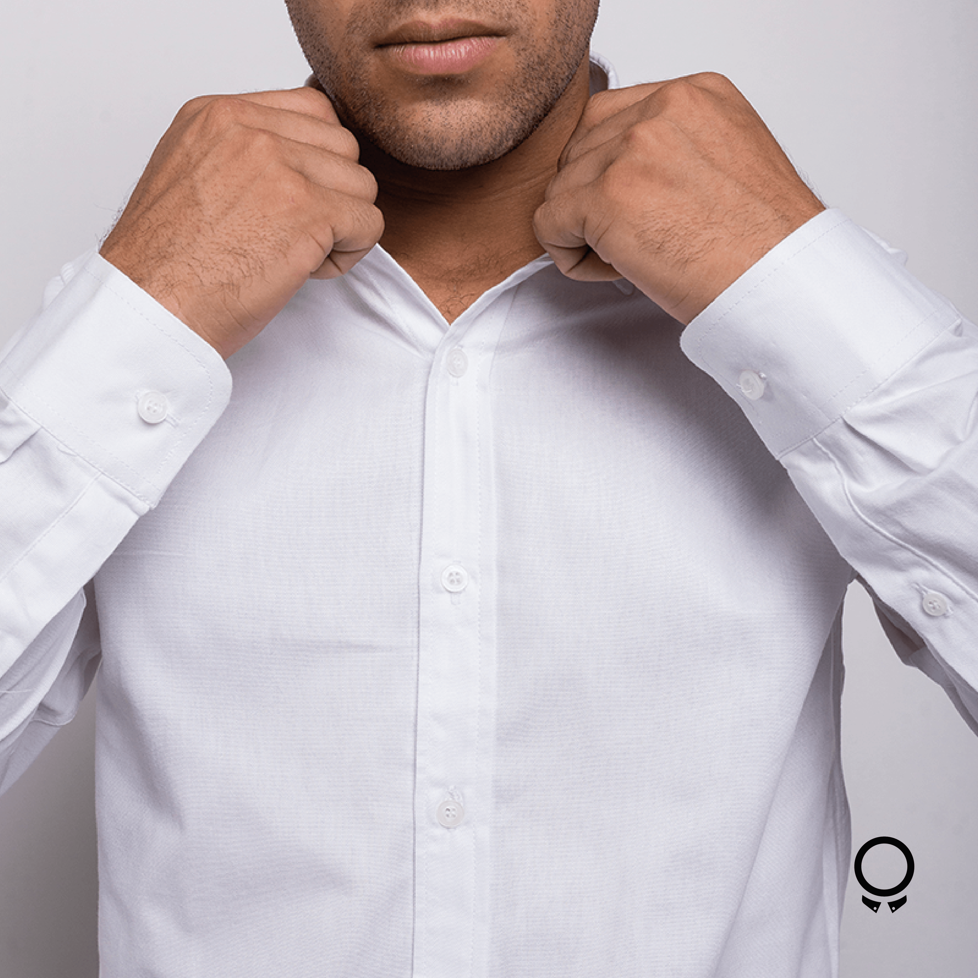 CAMISA LIBERATO BASICS MANGAS LARGAS BLANCA