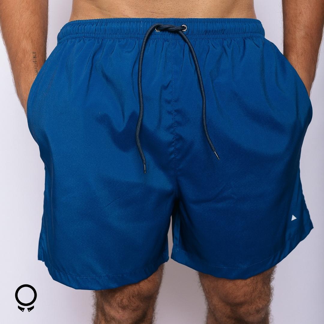 SHORT DE BAÑO LIBERATO BASICS AZUL MARINO