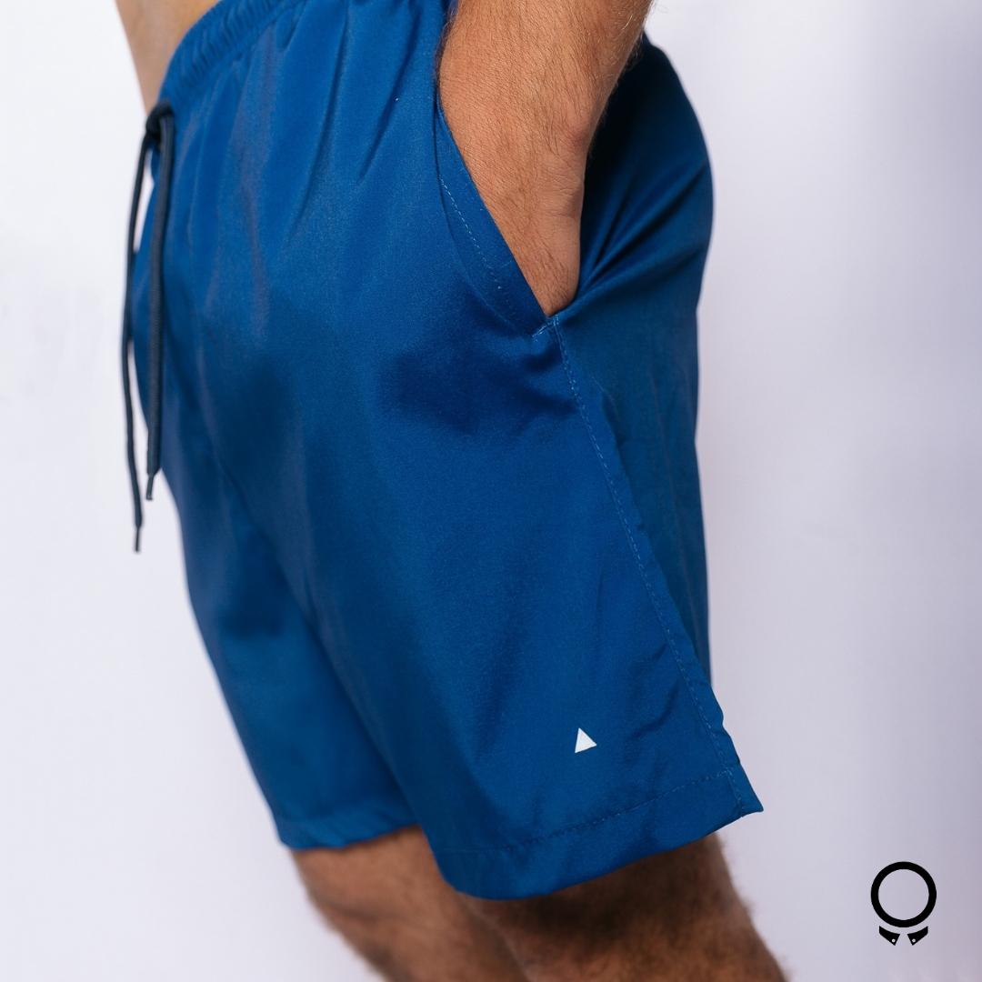 SHORT DE BAÑO LIBERATO BASICS AZUL MARINO