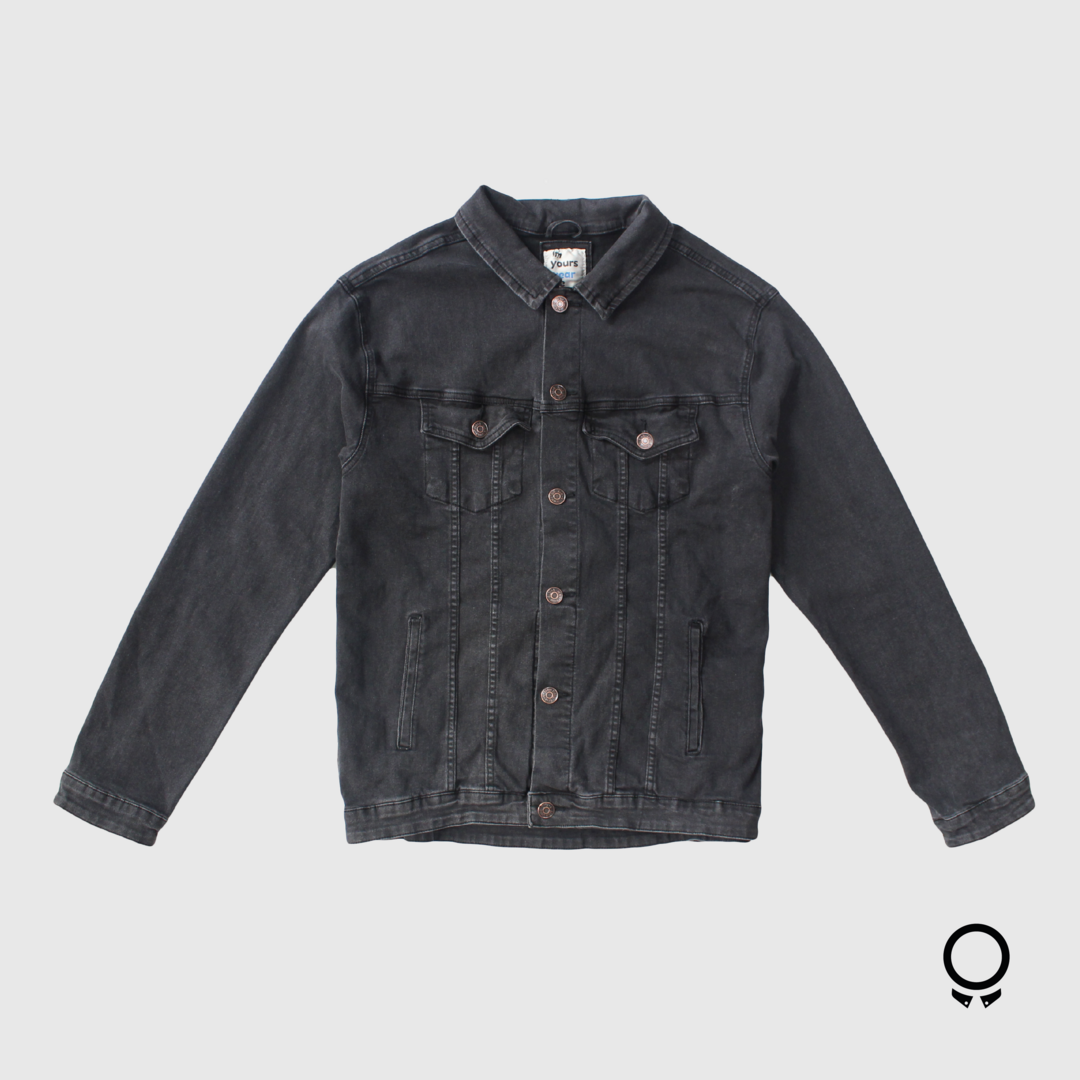 CAMPERA DE JEANS N+ MICK NEGRA