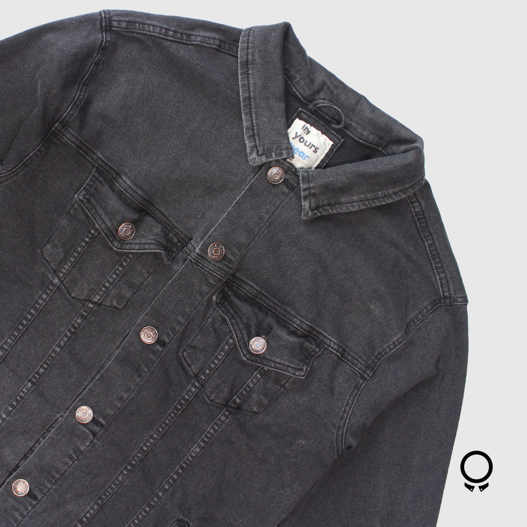 CAMPERA DE JEANS N+ MICK NEGRA