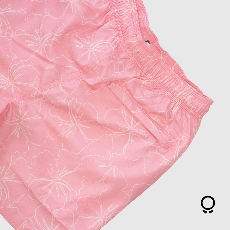 SHORT DE BAÑO N+ LUKE ROSADO