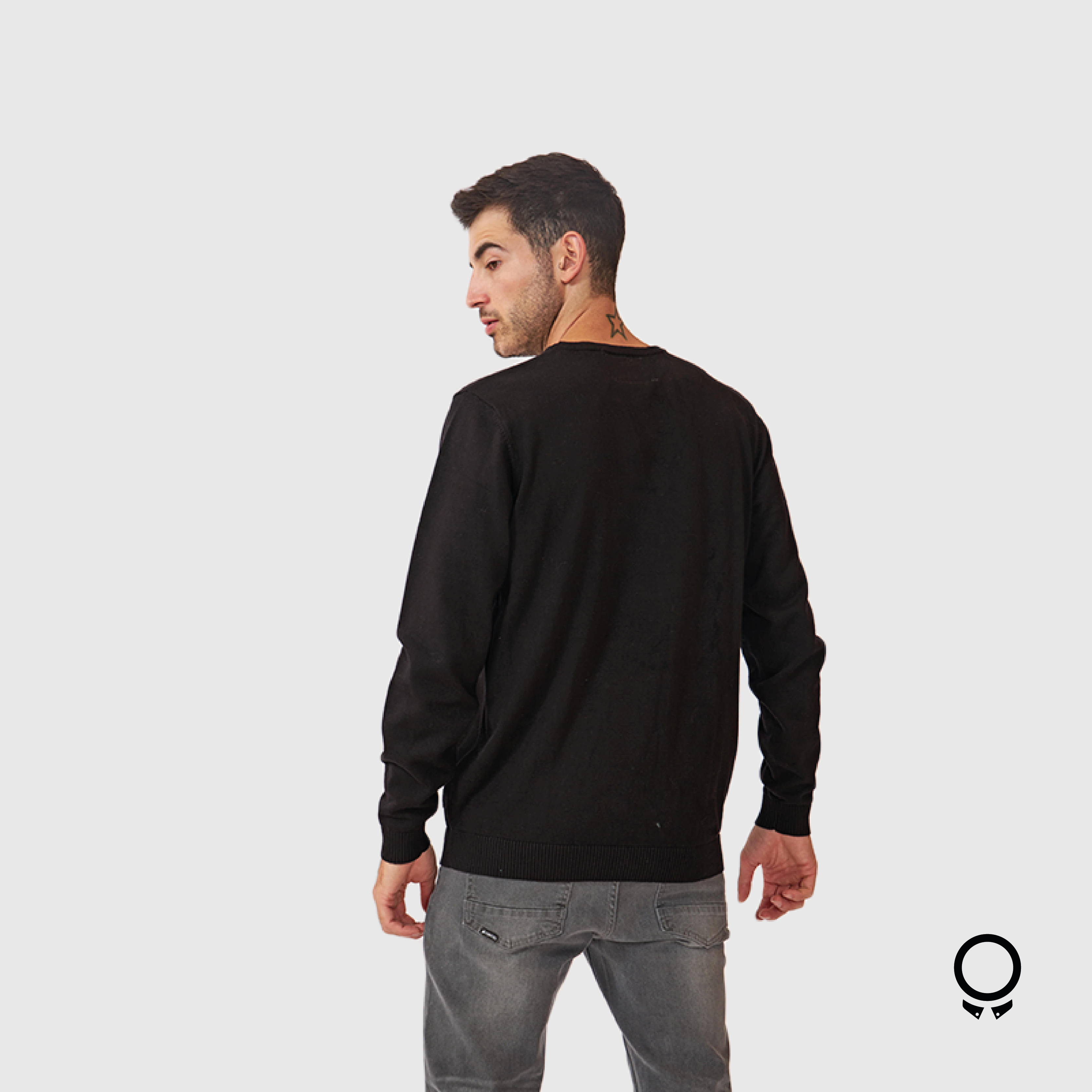 SWEATER N+ VEDE NEGRO