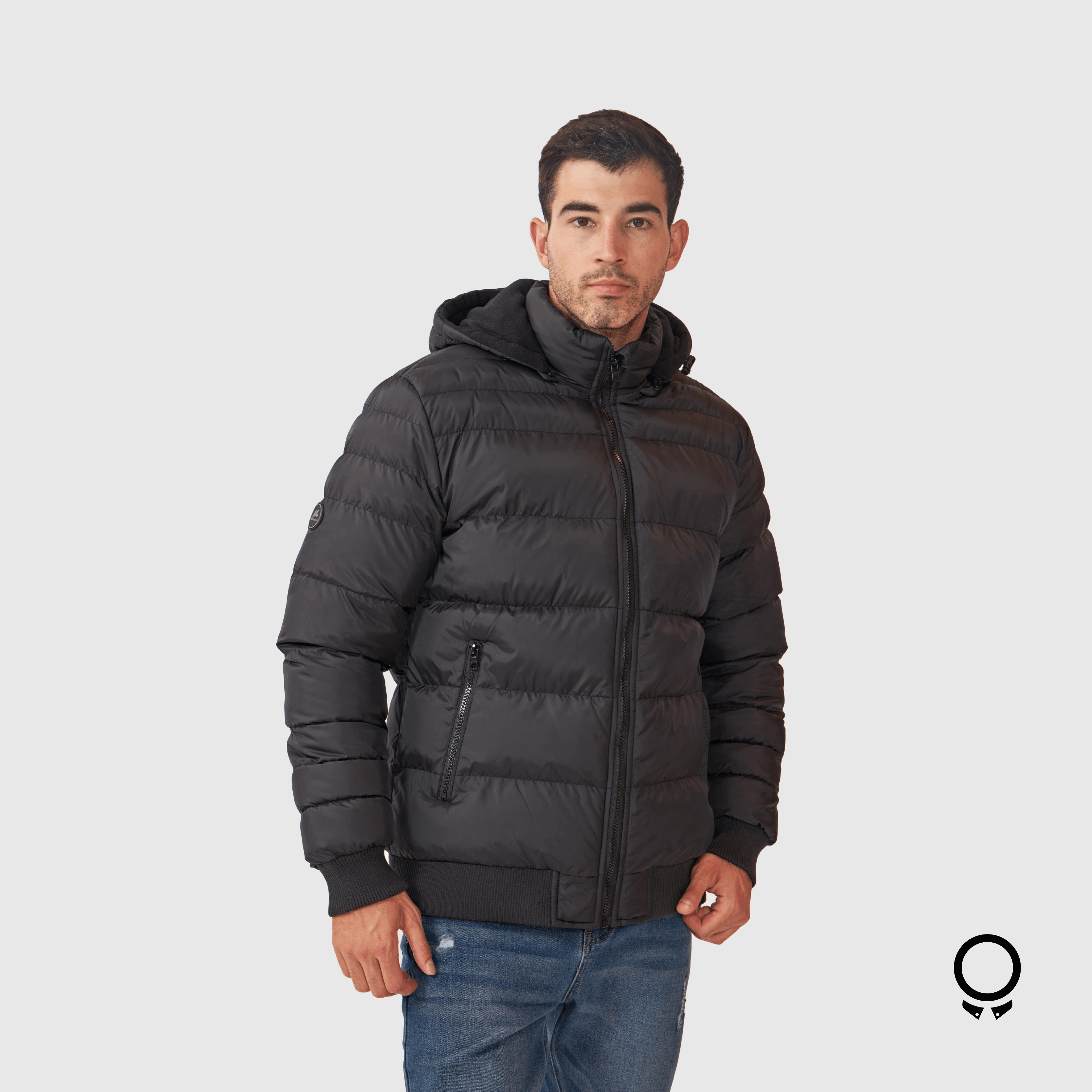 CAMPERA DE PLUMAS N+ BIX NEGRA