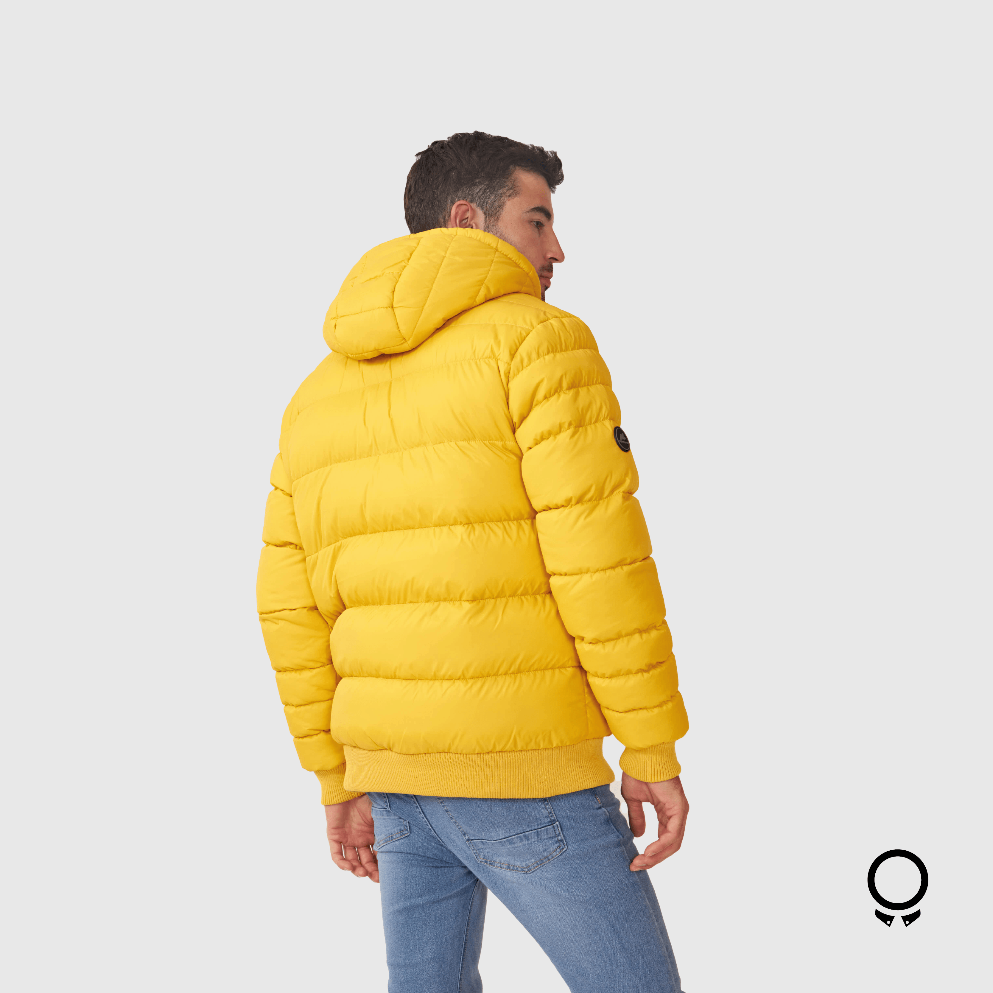 CAMPERA DE PLUMAS N+ BIX AMARILLA