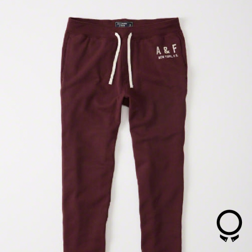 Jogger Abercrombie Deportivo Bordo