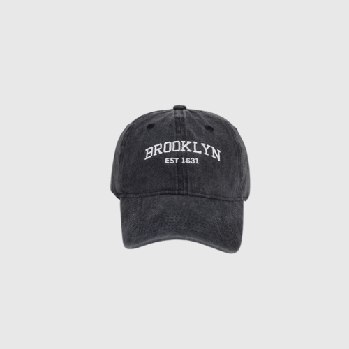 GORRA AH LAVADO NEGRA BROOKLYN