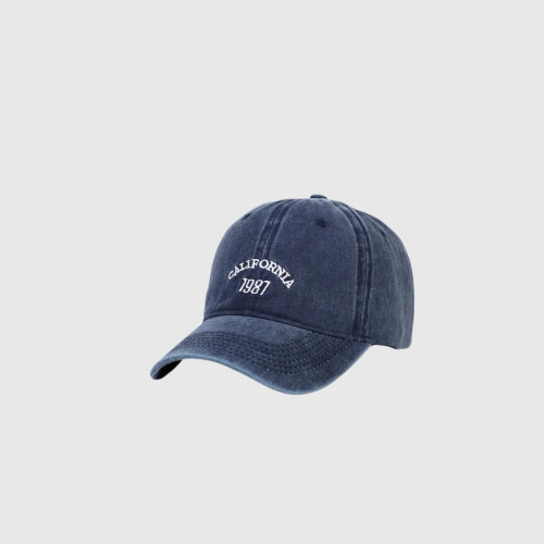 GORRA AH LAVADO NEGRO CALIFORNIA