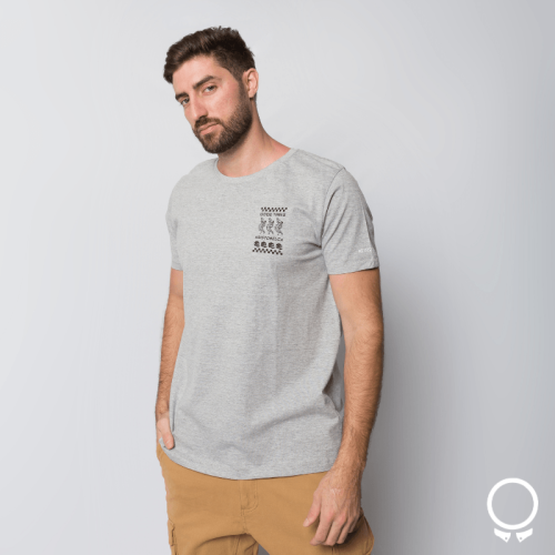 Remera Kristobelga Grey Melange