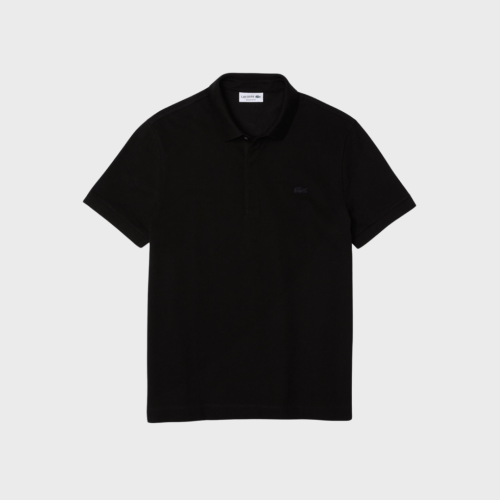 REMERA LACOSTE PARIS POLO NEGRA
