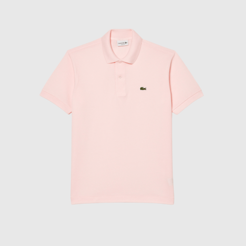 REMERA CUELLO POLO LACOSTE ROSADA