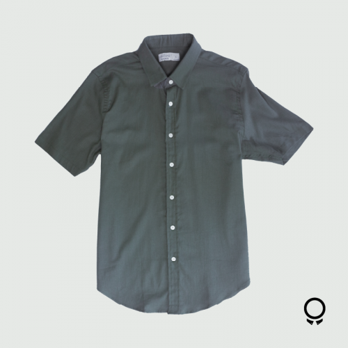 Camisa Liberato Basics Lino M/C  Verde