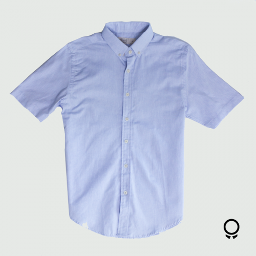 Camisa Liberato Basics M/C Oxford Celeste