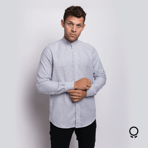 Camisa Liberato Basics Mao Celeste