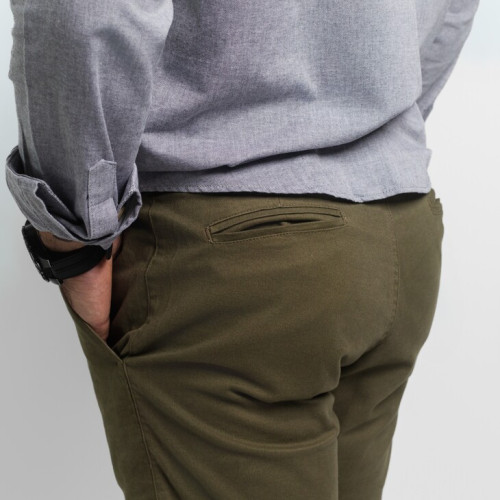 PANTALON CHINO LIBERATO BAISCS VERDE